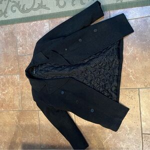 Kenneth Cole Reaction Black Quilted Jacket